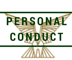 Personal Conduct Overseas