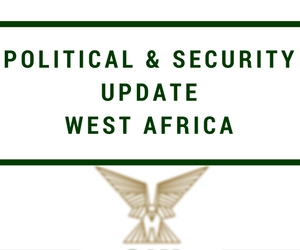 West Africa political and security Update  – January 2017